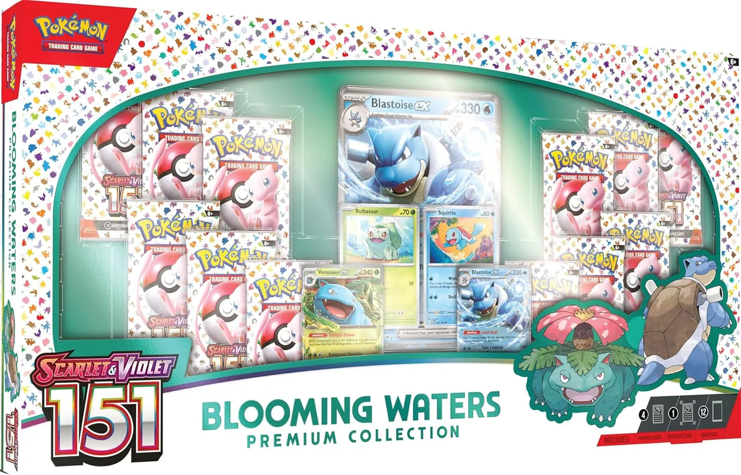 Pokémon Scarlet & Violet 151 Blooming Waters Premium Collection Box