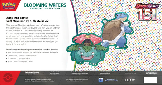 Pokémon Scarlet & Violet 151 Blooming Waters Premium Collection Box