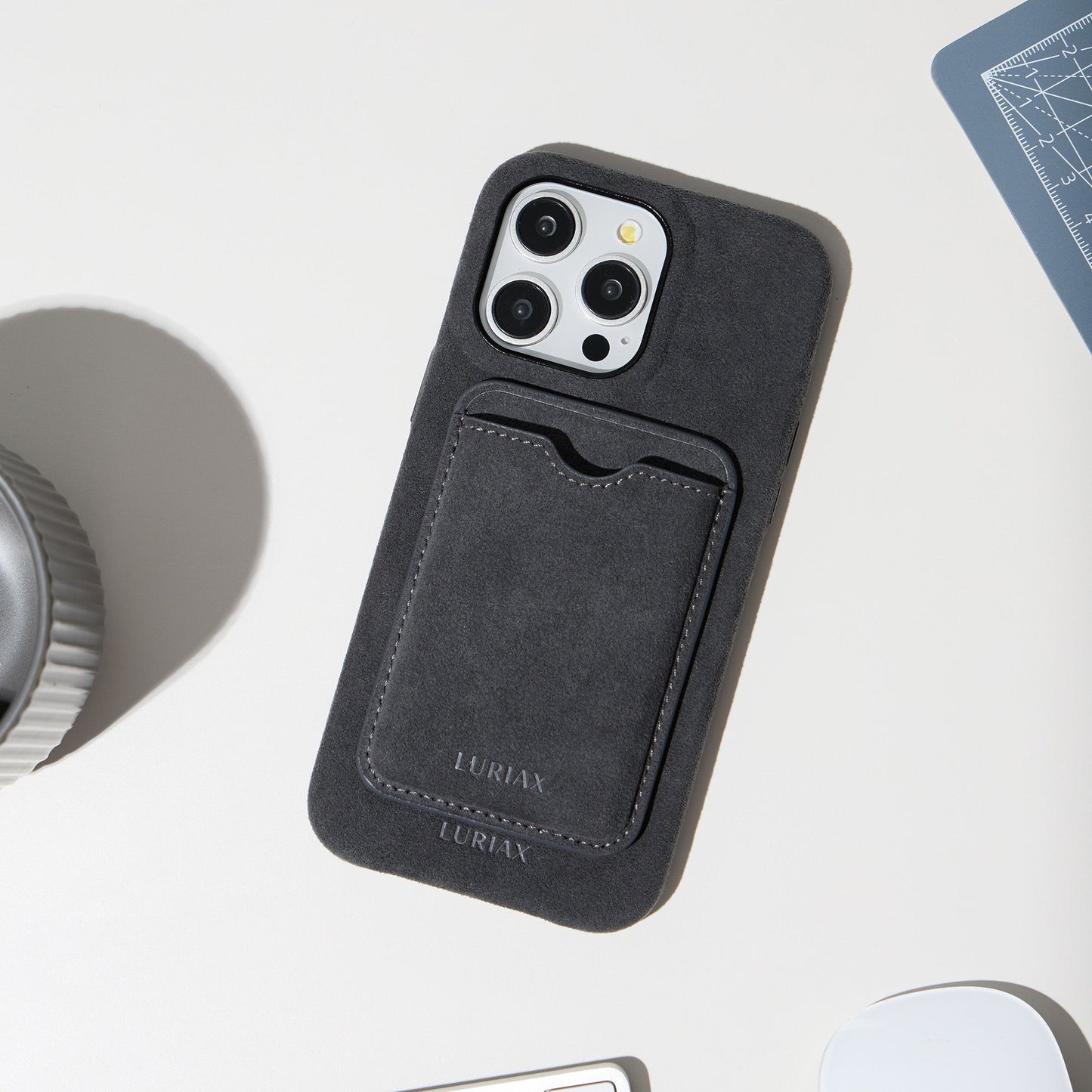 The Classic iPhone Case V2 - Charcoal Black