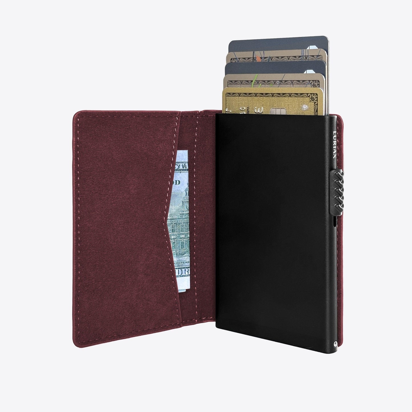 The Bifold Cardholder - Bordeaux