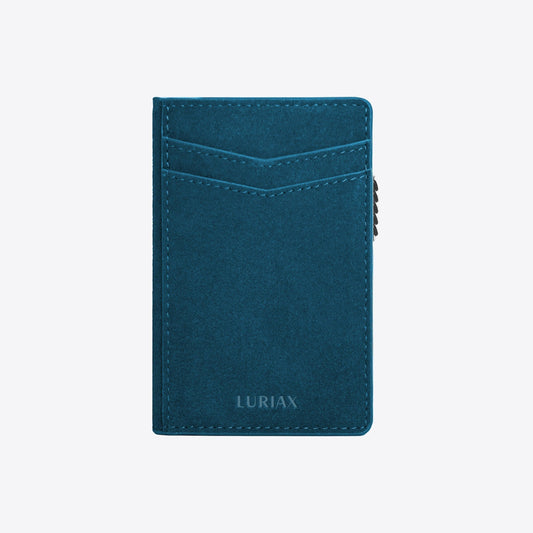 The Bifold Cardholder - Prussian Blue