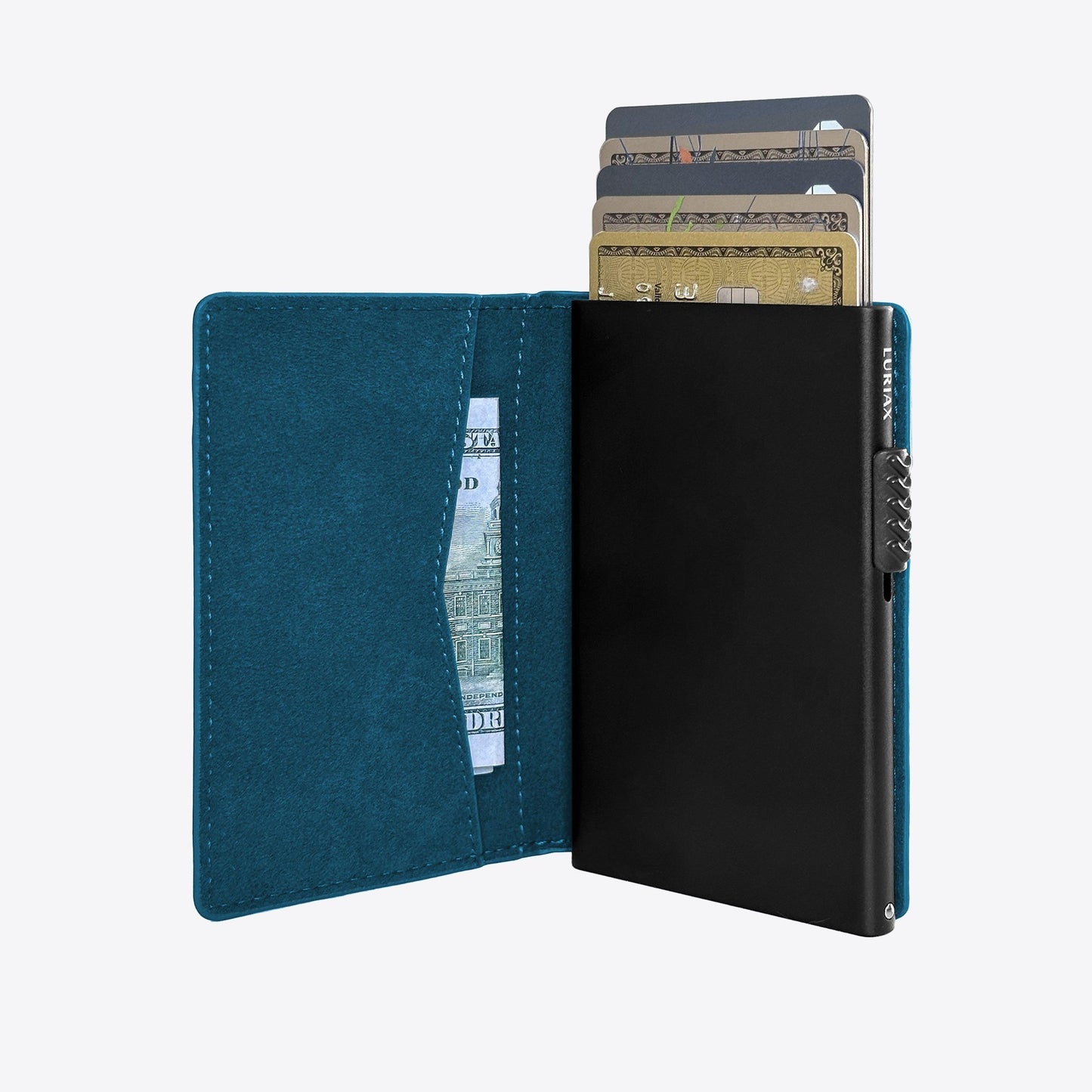 The Bifold Cardholder - Prussian Blue