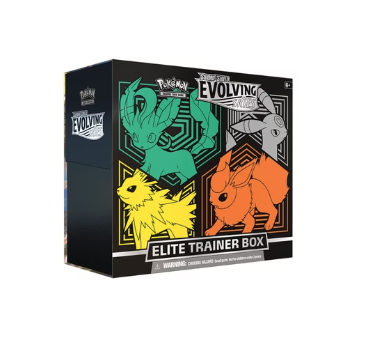 2021 Pokémon Evolving Skies ETB Box